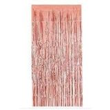 Parti Sürprizi Kapı Duvar Fonu Perdesi Rose Gold 100 x 220 cm