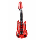 Parti Sürprizi Kırmızı Gitar Şekilli Folyo Balon 1 Adet