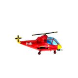 Parti Sürprizi Kırmızı Helikopter Şekilli Folyo Balon 1 Adet