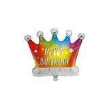 Parti Sürprizi Kral Tacı Happy Birthday Folyo Balon 1 Adet
