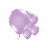 Parti Sürprizi Makaron Lila 10 Lu Latex Balon