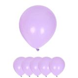 Parti Sürprizi Makaron Lila Küçük Boy Latex Balon 10 Adet