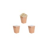 parti sürprizi Metalik Rose Gold Popcorn Mısır Kutusu 8 Adet
