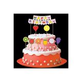 parti sürprizi Meyveler Teması Happy Birthday Kürdanlı Set