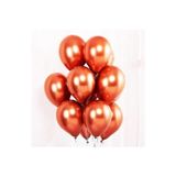 Parti Sürprizi Mirror Krom Bakır 6 Lı Latex Balon