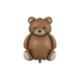 Parti Sürprizi Retro Ayı Folyo Balon Retro Teddy Bear Büyük Ayı Balon 89x72 cm