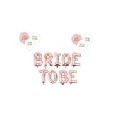 Parti Sürprizi Rose Gold Bride To Be Folyo Balon Seti