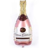 Parti Sürprizi Rose Gold Şişe Folyo Balon