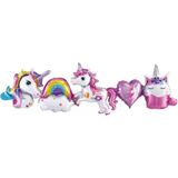 Parti Sürprizi Unicorn Folyo Balon 5 li Set