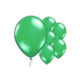 Parti Sürprizi Yeşil Metalik 10 Lu Latex Balon