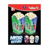 Parti Ustası Partioyunevi Pj Maskeliler Popcorn Mısır Kutusu 8'li
