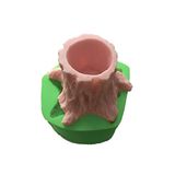 PARTİ VİTRİNİ Ağaç Şeklinde Tea Light Mum Altlığı Silikon Mum Kalıbı 9x7x5 cm (yeşil)