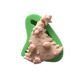 PARTİ VİTRİNİ Çam Ağacı Şeklinde Silikon Mum Kalıbı 6x7x2 cm (yeşil)