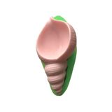 PARTİ VİTRİNİ Deniz Kabuğu Şeklinde Silikon Mum Kalıbı 14x6x6 cm (yeşil)