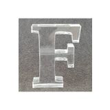 PARTİ VİTRİNİ F Harfi Şeklinde Silikon Epoksi Kalıbı 8.5x6.5x2 Cm