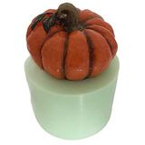 PARTİ VİTRİNİ Küçük Kabak Silikon Mum Kalıbı 8.5x8.5x6 Cm