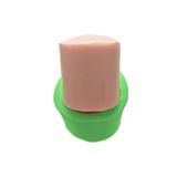 PARTİ VİTRİNİ Silindir Şeklinde Silikon Mum Kalıbı 3,5x3,5x3,5 cm (yeşil)