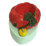 PARTİ VİTRİNİ Yavrulu Kabak Silikon Mum Kalıbı 14x16.5x8 Cm