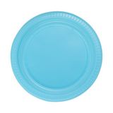 PartiBulutu 22 cm 25'li Mavi Plastik Tabak