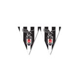 PartiBulutu Beşiktaş Üçgen Bayrak Set