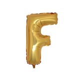 PartiBulutu F Harf Altın 40 cm Folyo Balon
