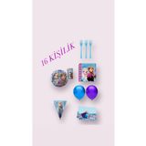 partideyince Elsa Frozen Anna Olaf Temalı Doğum Günü Konsept Parti Seti Frozen Konsept 16 Kişilik
