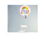 Partifabrik 1 Yaş Happy Birthday Folyo Balon