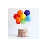 Partifabrik Balon Pasta Süsü Renk Seçenekli