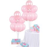 Partifabrik Balon Standı Makaron Balon Demeti Pembe Renk 2 li