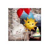 Partifabrik Bulut Güneş Temalı 2 Li Folyo Balon Set