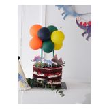 Partifabrik Dinozor Temalı Pasta Süsü Balon Kürdan Set