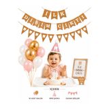 Partifabrik İlk Dişim Çıktı Temalı Kız Bebek Parti Seti
