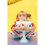 Partifabrik Karnaval Renkler Happy Birthday Pasta Mumu