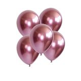 Partifabrik Krom Metalik Balon Pembe 25 Adet