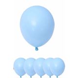 Partifabrik Makaron Balon Pastel Renk Mavi 10 Adet