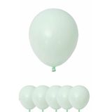 Partifabrik Makaron Balon Pastel Renk Yeşil 5 Adet