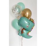 Partifabrik Sevimli Dinozor Balon Demeti 5 Li