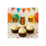 Partifabrik Teddy Ayı Bear Temalı Kürdan 8 Adet