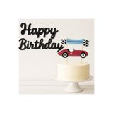 Partifabrik Yarış Temalı 2 Parça Parti Seti Happy Birthday