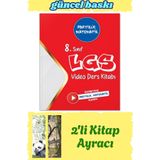 Partikül Matematik 8. Sınıf Video Ders Kitabı - 2'li Kitap Ayracı
