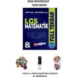 Partikül Matematik ile 8. Sınıf Lgs Matematik Full Tekrar (Uzay A+Mini D+Kalem B. Hediyeli )2026