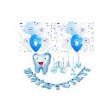 Partimarka Diş Buğdayı Partisi Süsleme Balon Seti