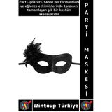 #Partimaskesi Kostüm Davet Yılbaşı Cosplay Eğlenceli Balo Çok Şık Estetik Simli Tüylü Parti Maskesi