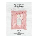 partince 100 Gr Açık Pembe Kağıt Konfeti Düğün Kına Ve Diğer Kutlamalar İçin
