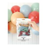 partince 12 Adet Standart Boy 12 inç Dinozor Karışım Renk Balonlar