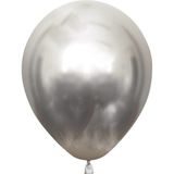 Partipan Gümüş Krom Balon 10 Adet - Gri