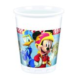 Partipan Mickey Roadster Plastik 8'li Bardak