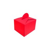 PARTİSERÜVENİ Kırmızı Lokum Kutusu Karton Pk 50li