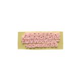 Partivitrini Harfler Ve Rakamlar Şeklinde Silikon Pasta ve Seker Hamuru Kalibi 1,5x1,5x0,5 cm