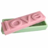 Partivitrini Love (Aşk) Silikon Mum Kalıbı 15x4x2.5 Cm